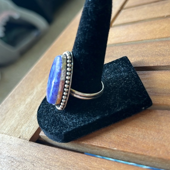 Solar Quartz Genuine 925 Ring, NWT - Picture 2 of 10